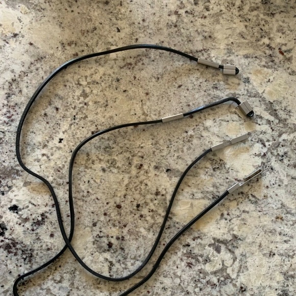 2 VINTAGE PRADA LEATHER BELTS - Picture 2 of 2